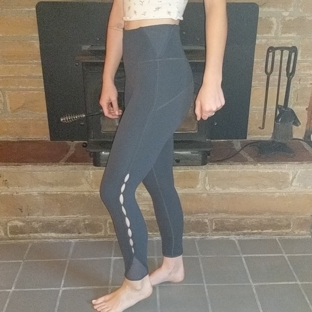 Athleta Peek-a-boo Tights
